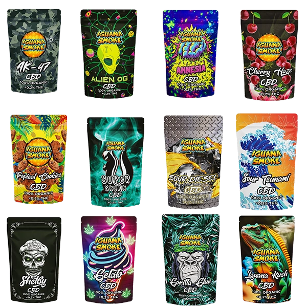 12 variedades flores cbd greenhouse