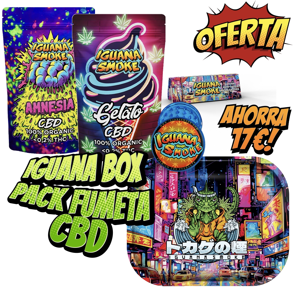 Caixa Iguana Pack Fumeta CBD