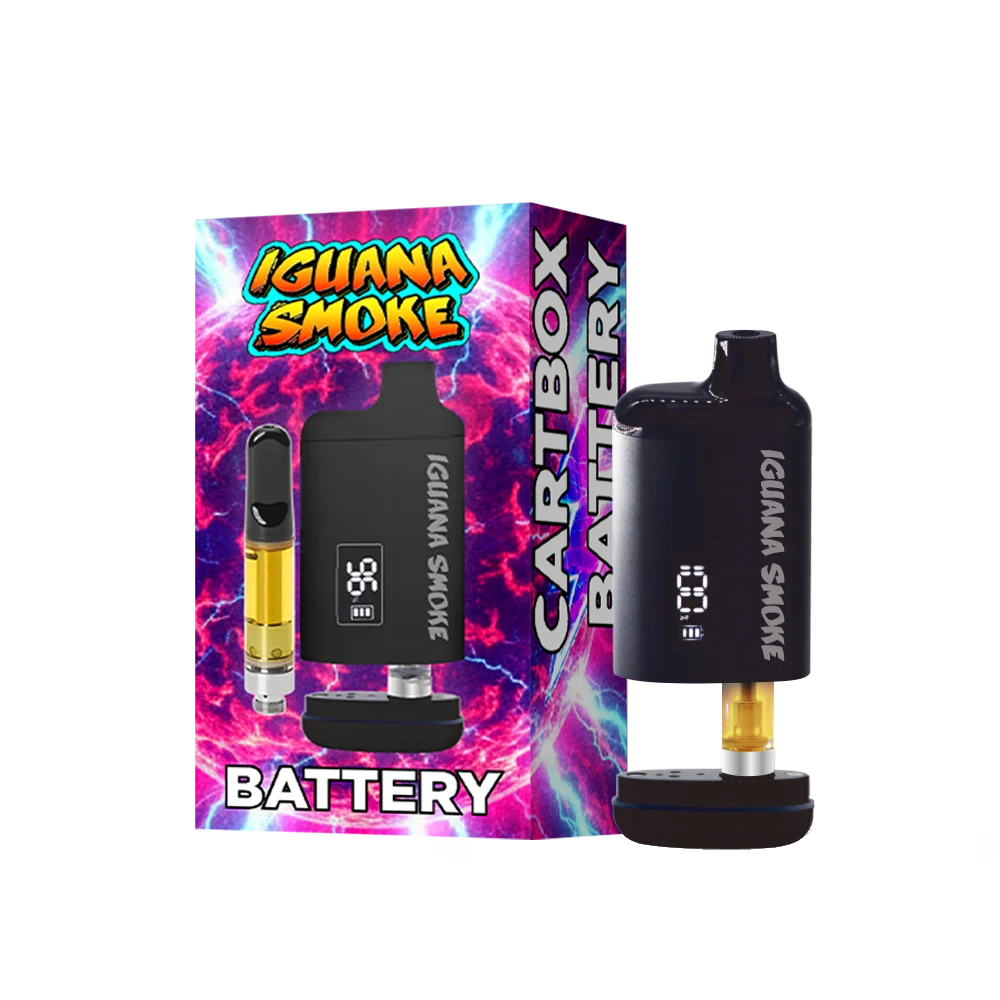 Iguana Smoke CartBox Battery para cartuchos 510 con pantalla digital