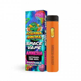 Box plus orange Amnesia STV vaper 2ml right hand side