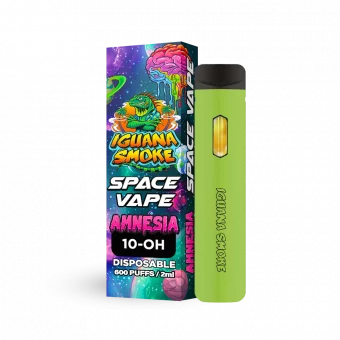 Box plus green vaper Amnesia 10-OH 2ml right-hand side