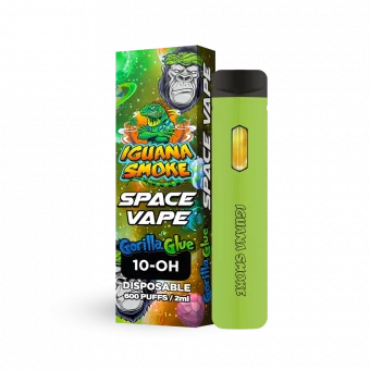 Box plus green vaper Gorilla Glue 10-OH 2ml right hand side