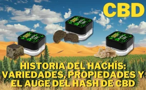 El hachís: historia y variedades