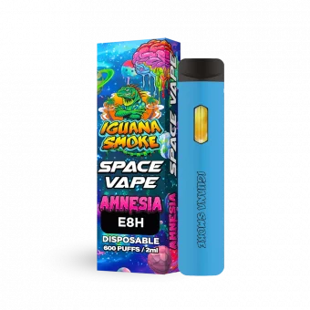 Box plus blue vaper Amnesia 10-OH 2ml right hand side
