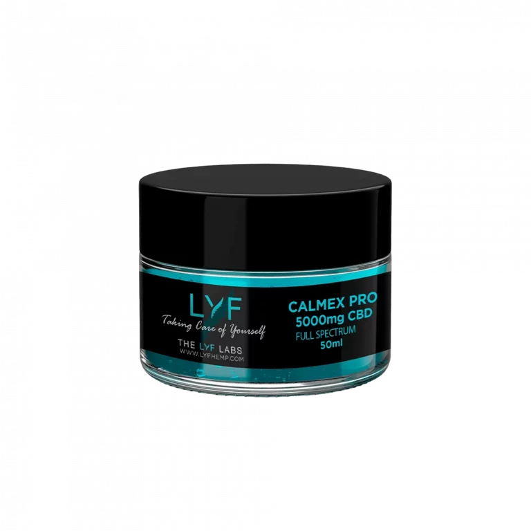 Calmex Pro Gel avec 5000mg CBD effet froid pour la douleur musculaire et la récupération