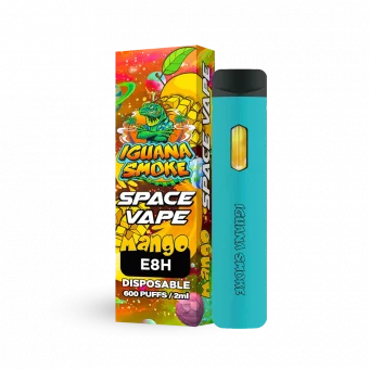 Caja más vaper azul mango E8H 2ml dcha