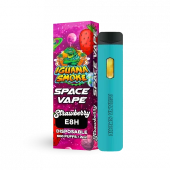 Caja más vaper azul starwberry E8H 2ml dcha