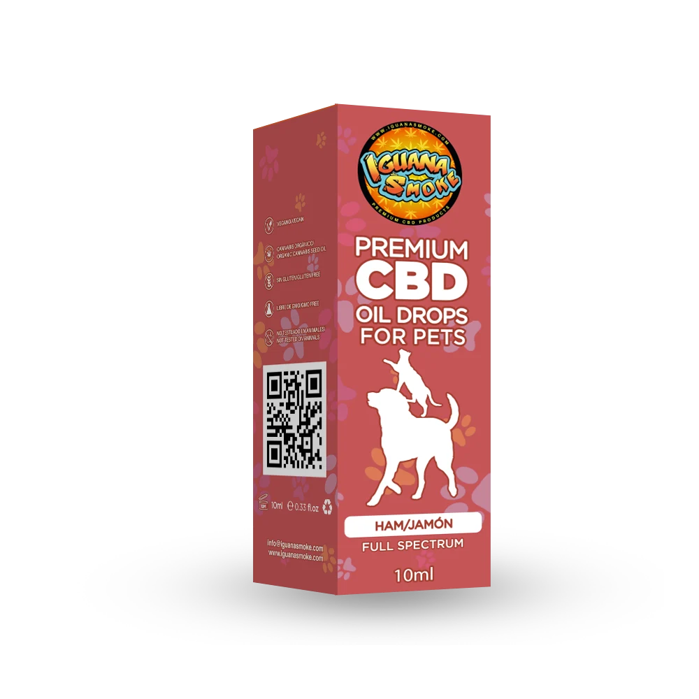 Aceite CBD de jamon para mascotas 3%