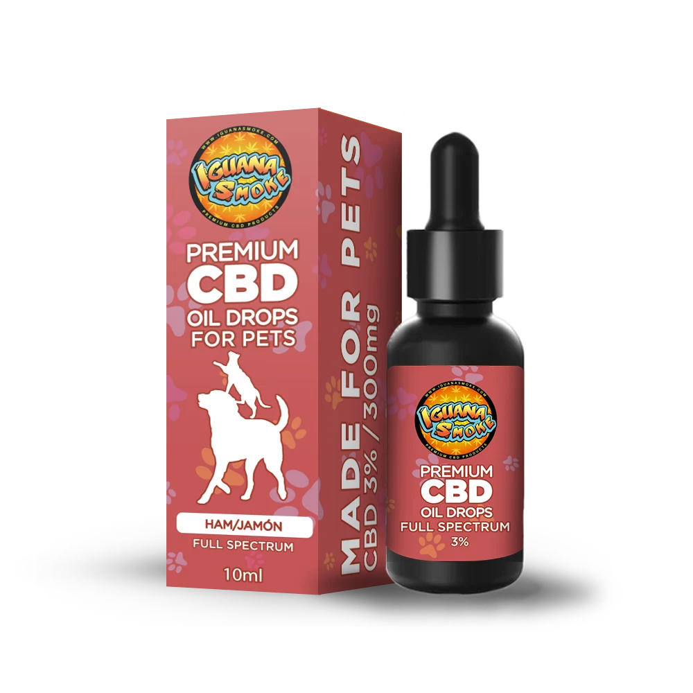 Aceite CBD de jamon para mascotas 3%