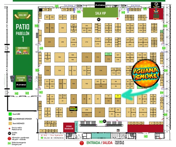 iguana smoke en spannabis