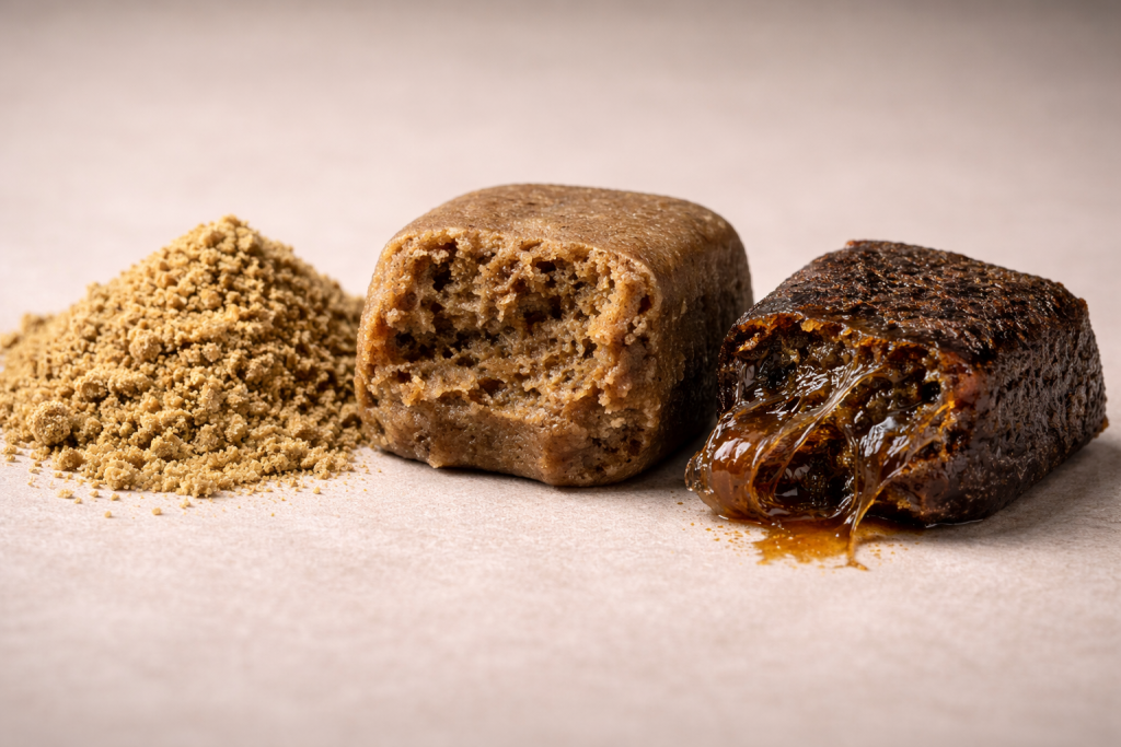 tipos de hash cbd, diferentes texturas para ver si el hash cbd es de caldiad