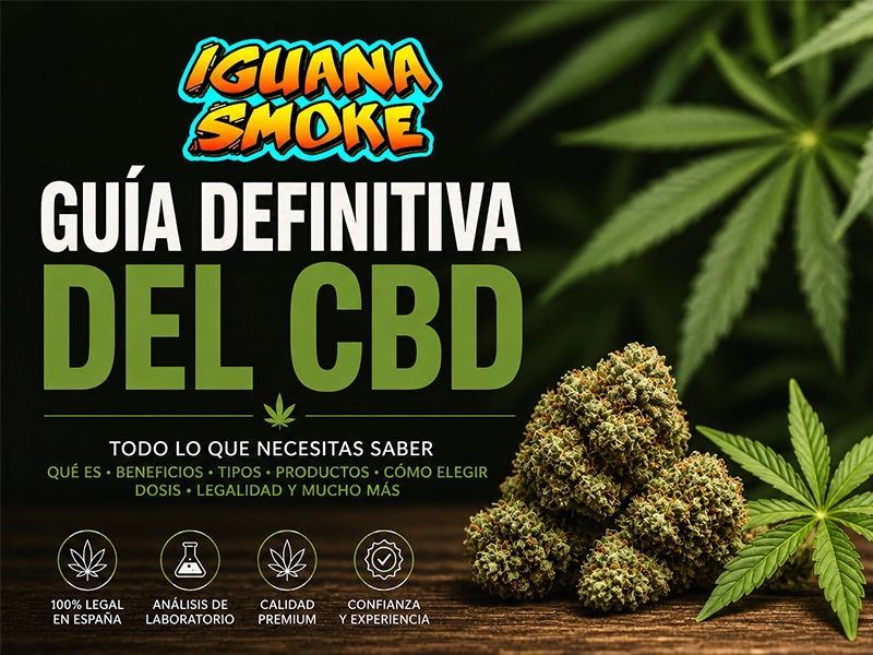 guía definitiva del CBD Iguana Smoke