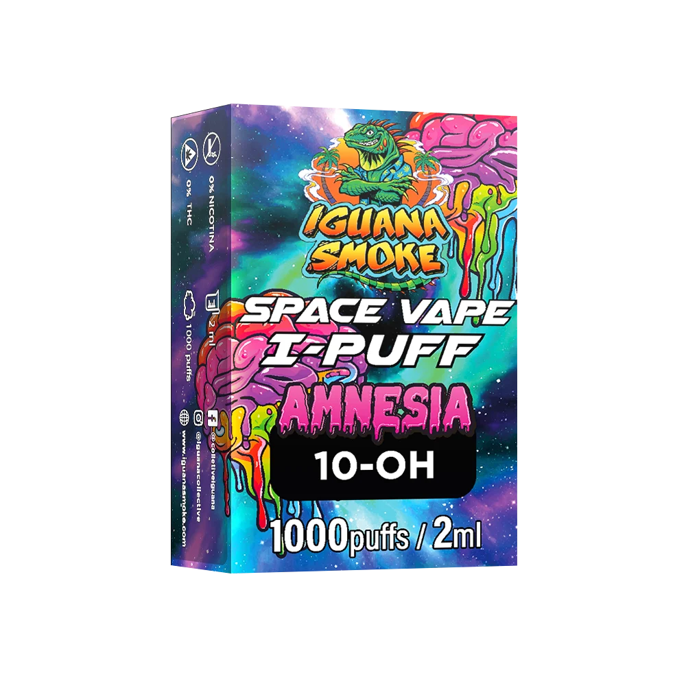 Space Vape I-PUFF amnesia 10oh dcha
