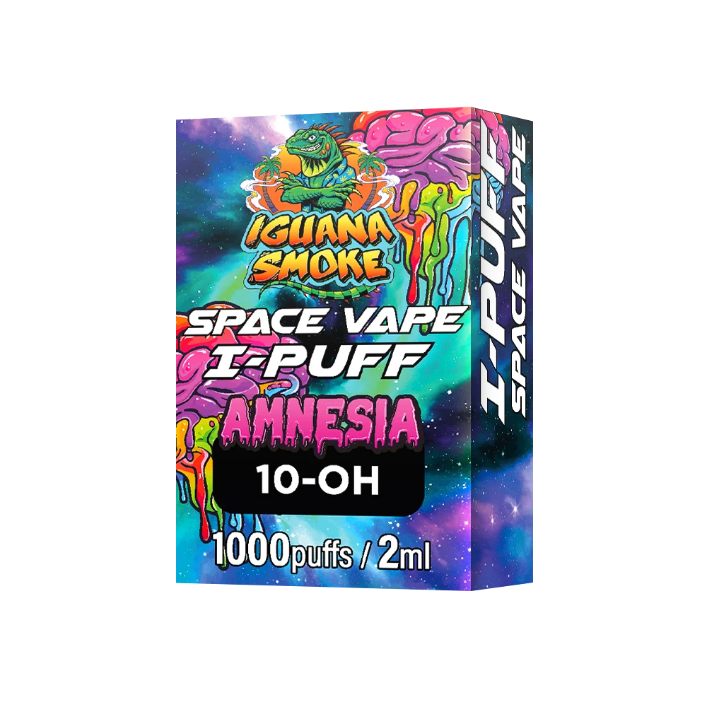 Space Vape I-PUFF amnesia 10oh izq