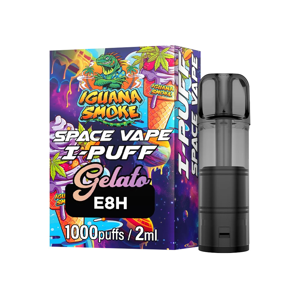 Space Vape I-PUFF Gelato- Cartucho E8H